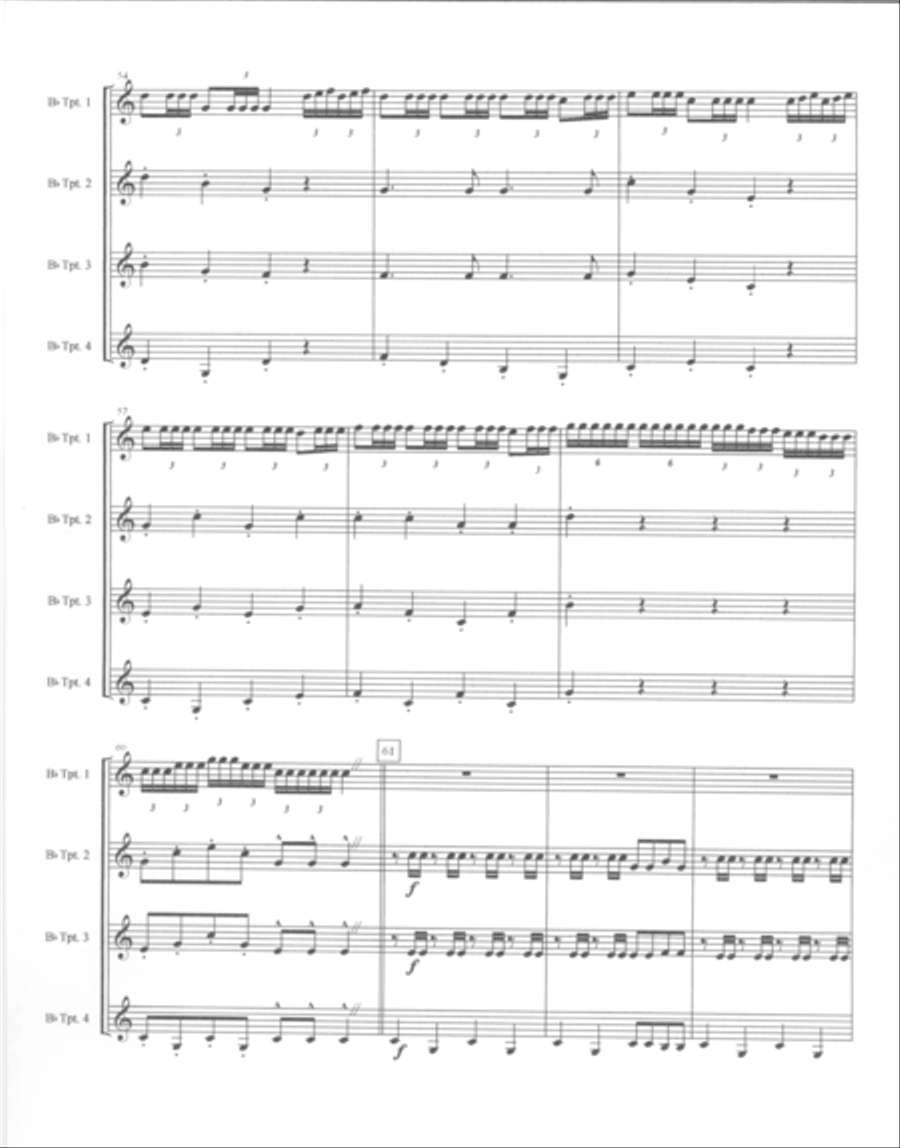 Drink it Down Drink it Down Brass Ensemble scores gallery preview page 5