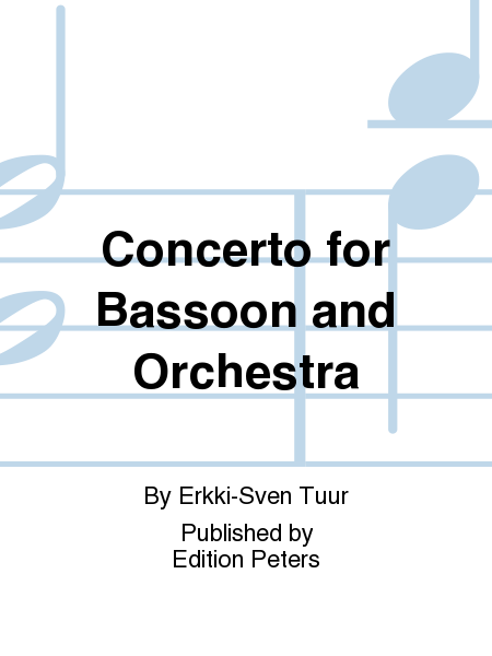 Concerto for Bassoon and Orchestra (Full Score)
