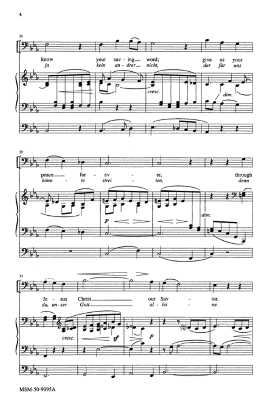 Grant Us Your Peace 4-Part scores gallery preview page 4