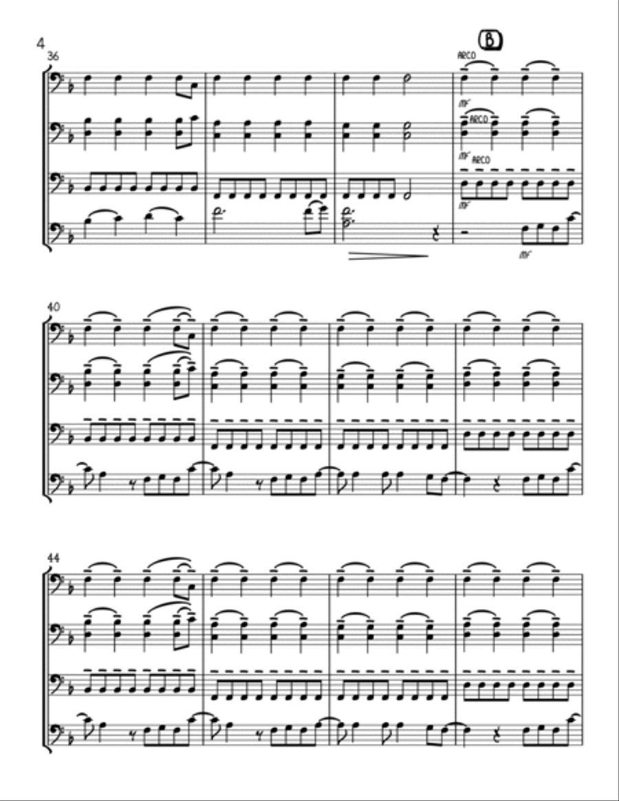 The Scientist Cello scores gallery preview page 4