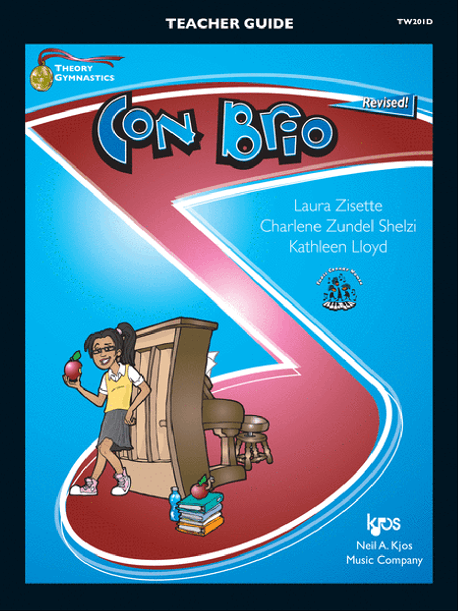 Theory Gymnastics: Con Brio Teacher Guide Piano Method scores gallery preview page 1