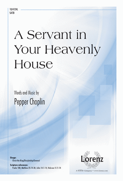 A Servant in Your Heavenly House image number null