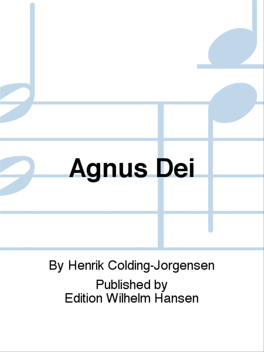 Agnus Dei Lamb of God scores gallery preview page 1