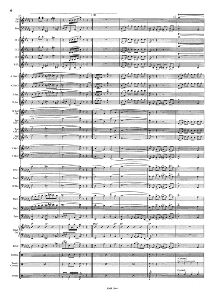Arrivederci, Roma Arrivederci, Roma Concert Band scores gallery preview page 7