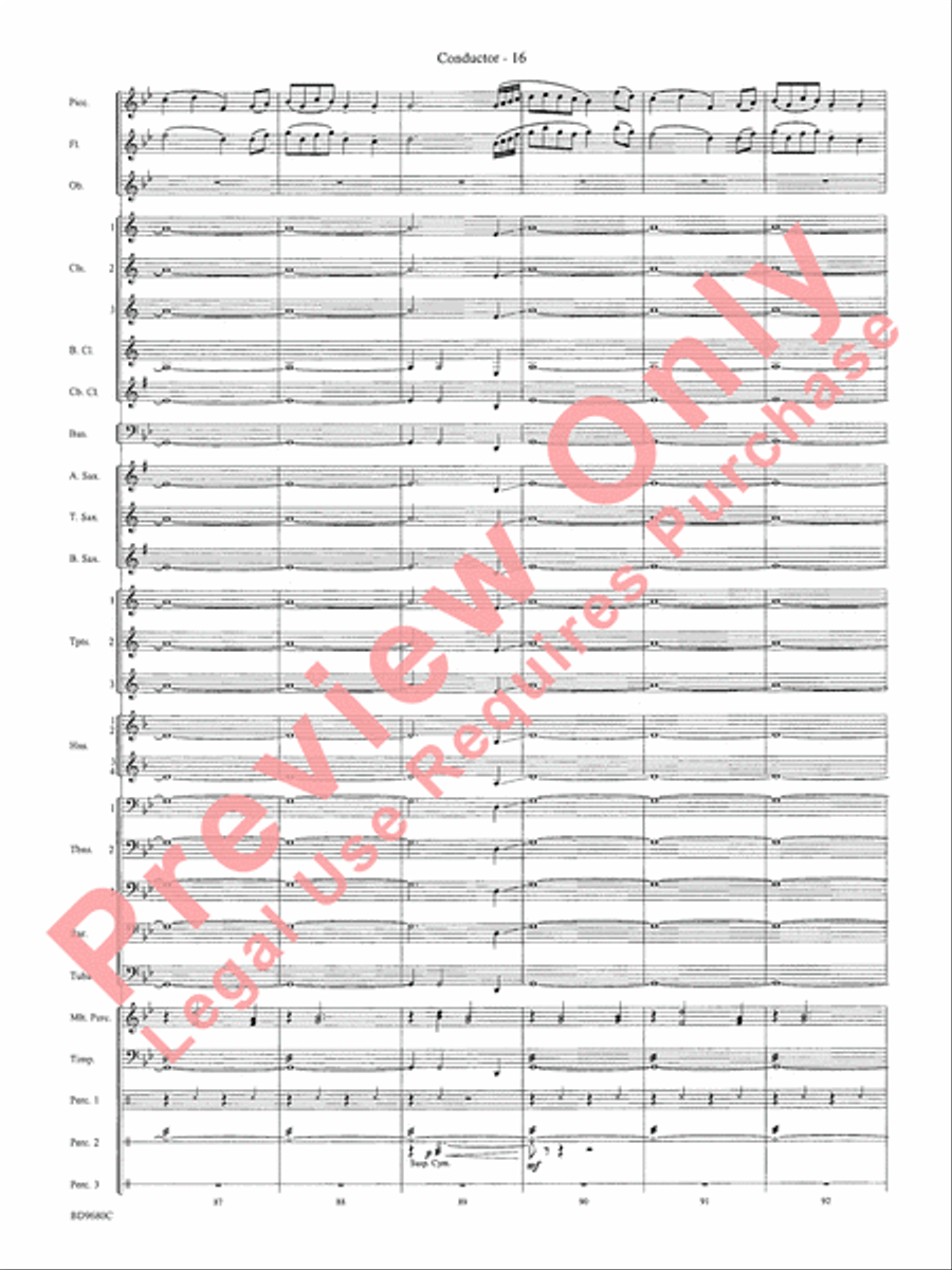 Ireland: Of Legend and Lore Concert Band scores gallery preview page 21