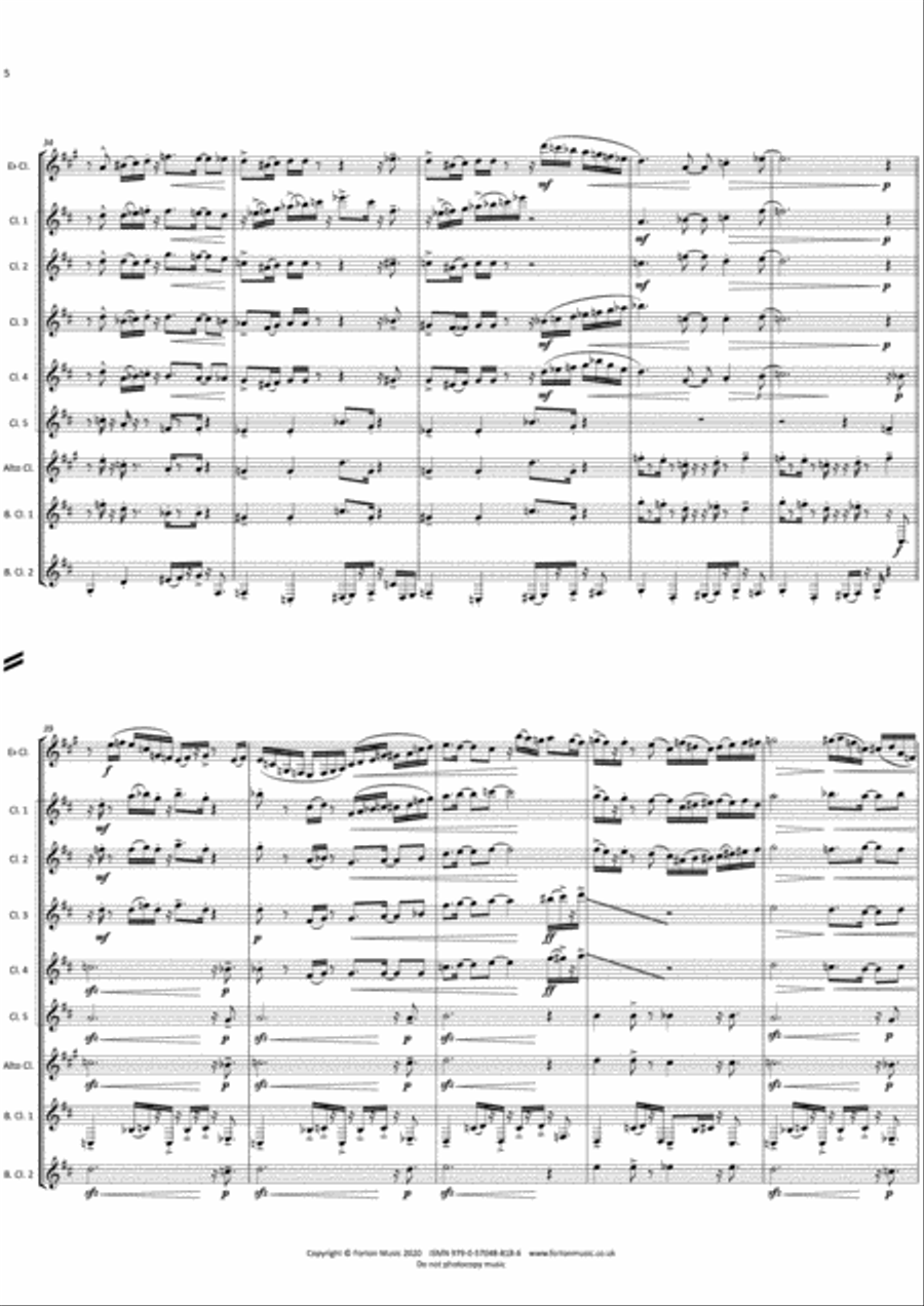 Clarifunkation! Clarifunkation! Set of Parts scores gallery preview page 6