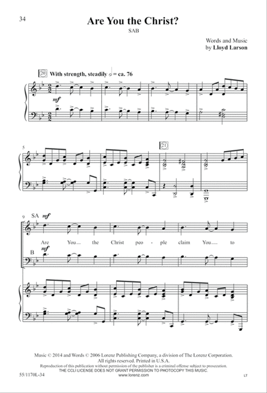 Witness Witness 3-Part scores gallery preview page 35
