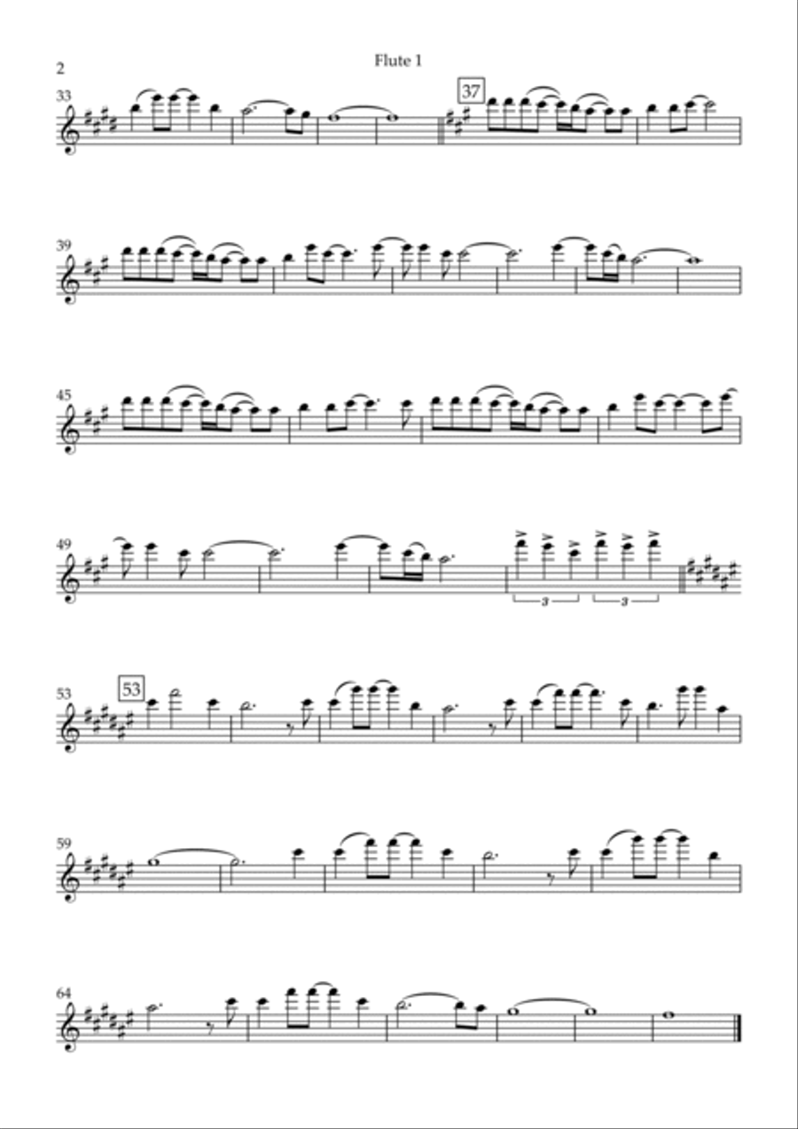 You'll Be In My Heart Woodwind Trio scores gallery preview page 5