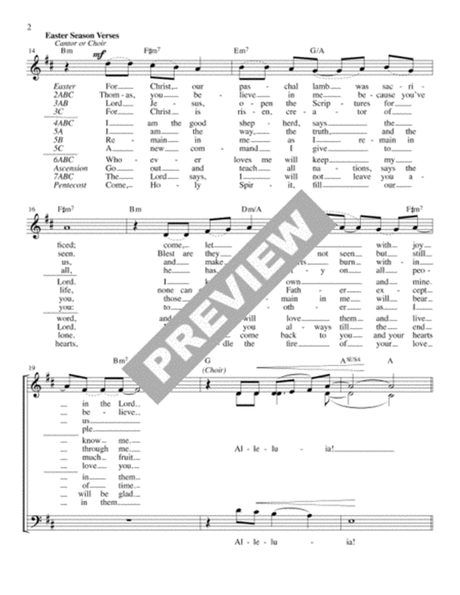 Deo Gloria Alleluia - Guitar edition