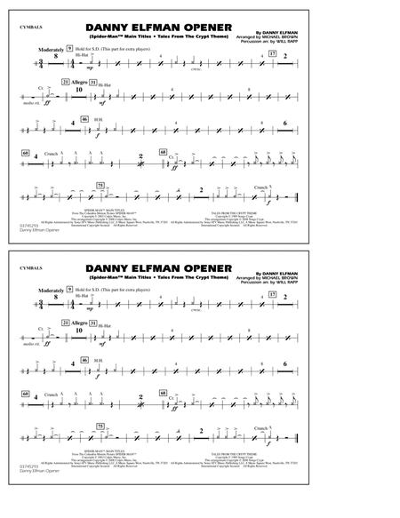 Danny Elfman Opener - Cymbals