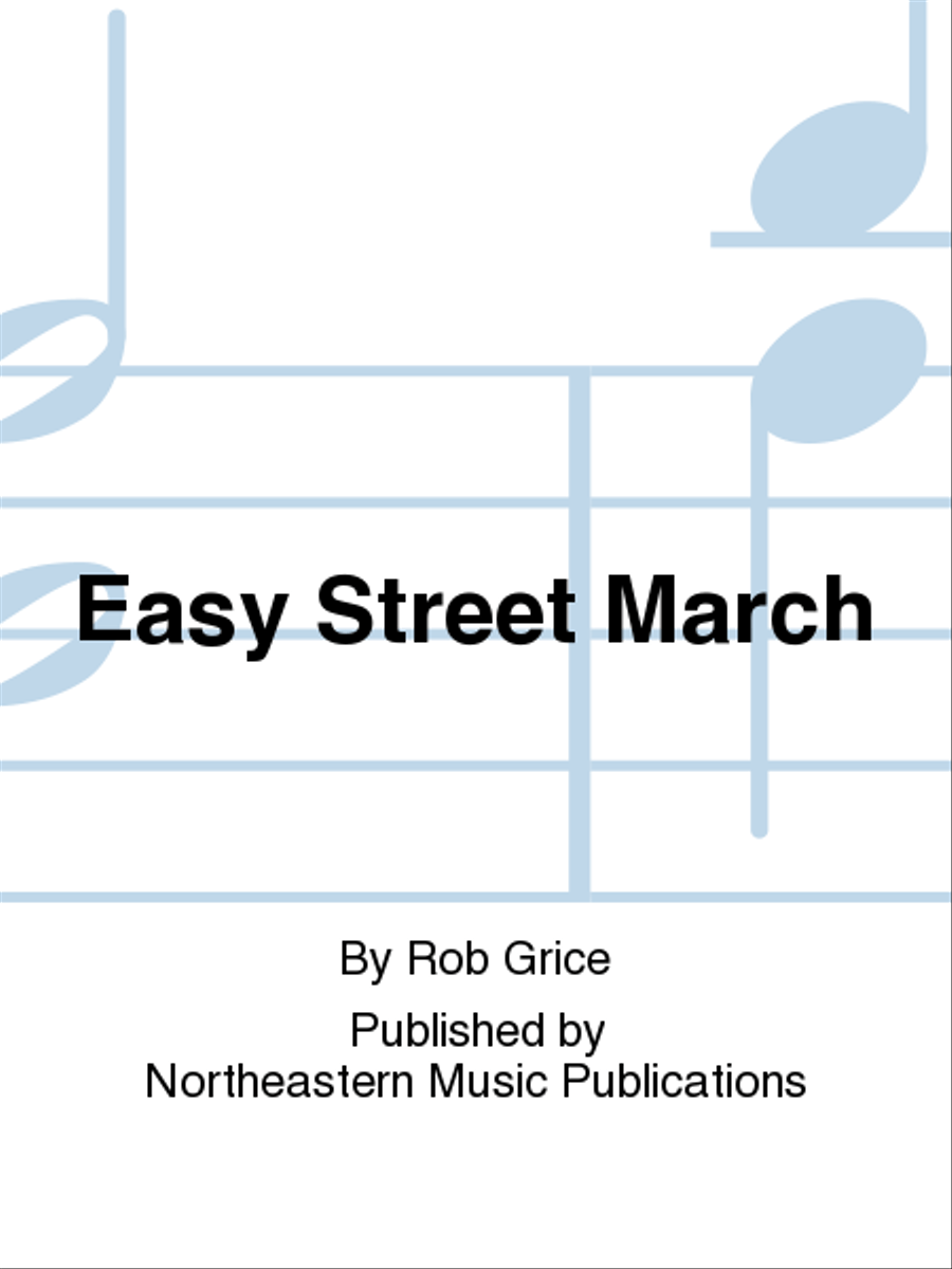 Easy Street March Easy Street March Concert Band scores gallery preview page 1