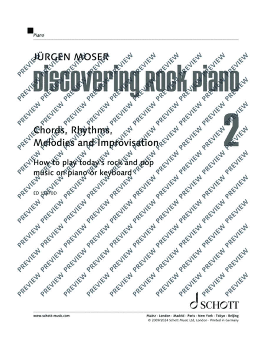 Discovering Rock Piano
