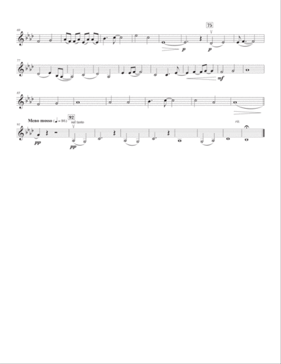 Everytime We Touch String Quartet scores gallery preview page 4