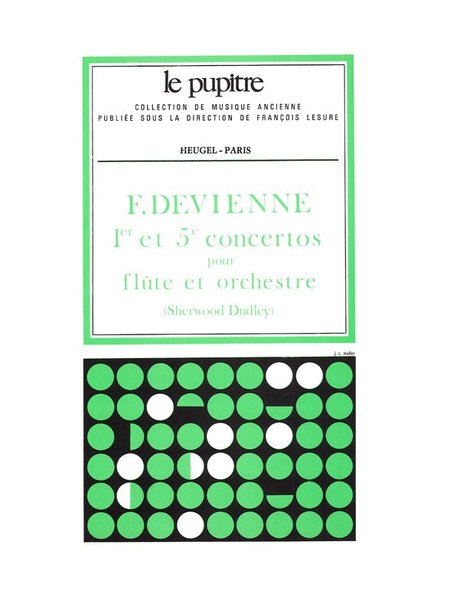 Concertos N01(re Majeur)et N05 (sol Majeur) Flute Traversiere Et Orchestre Pa