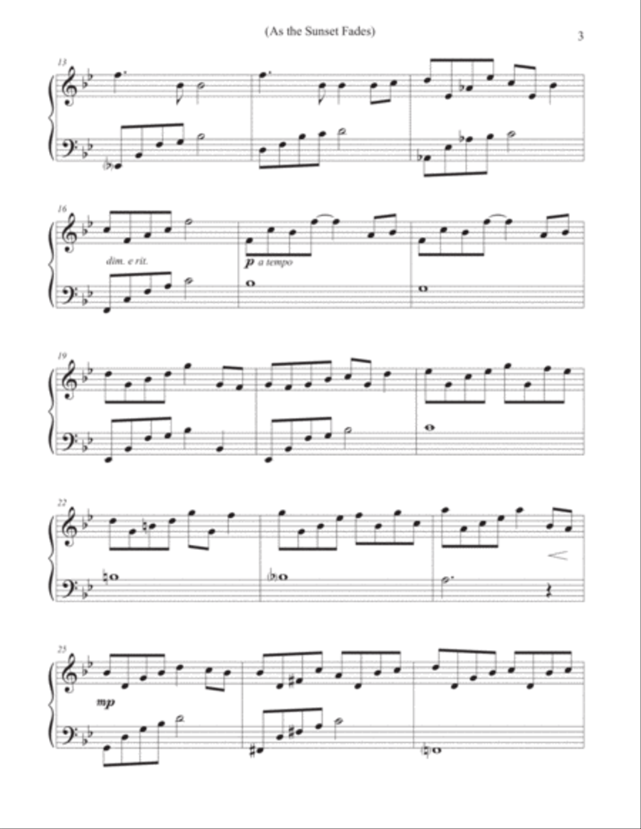 Sunsets Piano Book Piano Solo scores gallery preview page 3