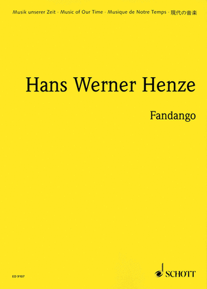 Book cover for Fandango (1985, New Version 1992)