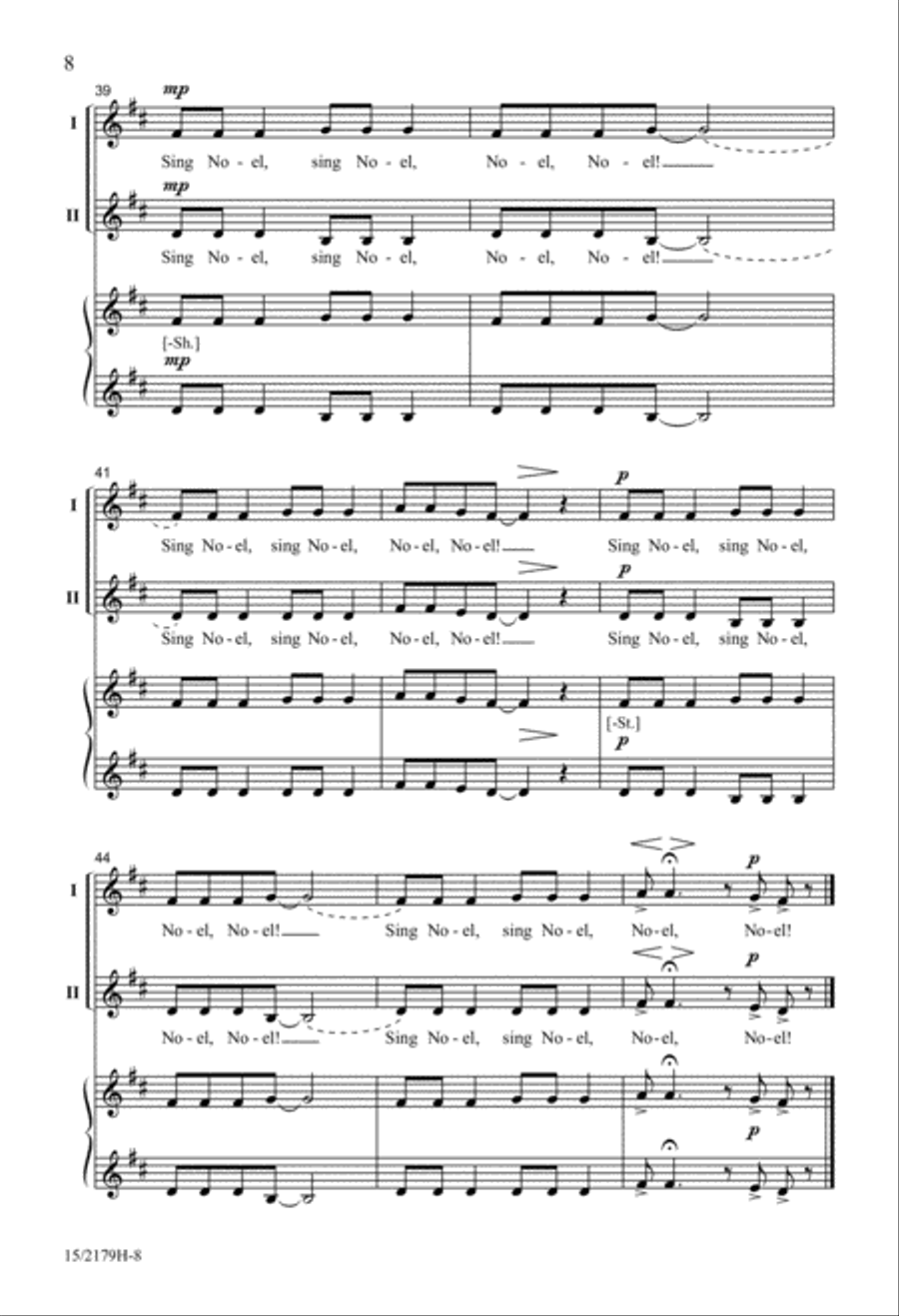 African Noel 2-Part scores gallery preview page 8