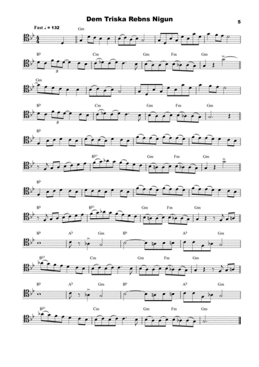 25 Klezmer Tunes for Trombone image number null