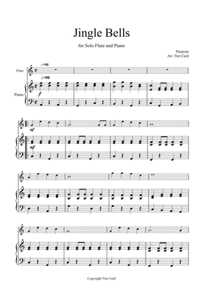 Jingle Bells for Solo Flute and Piano