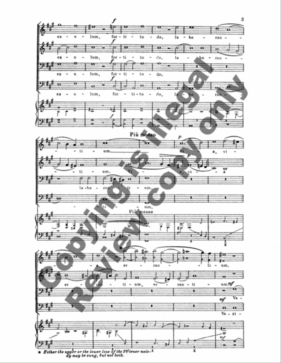 Tu pauperum refugium Tu pauperum refugium TTBB scores gallery preview page 4
