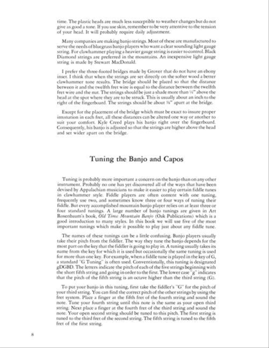 Clawhammer Banjo Clawhammer Banjo Acoustic Guitar scores gallery preview page 8