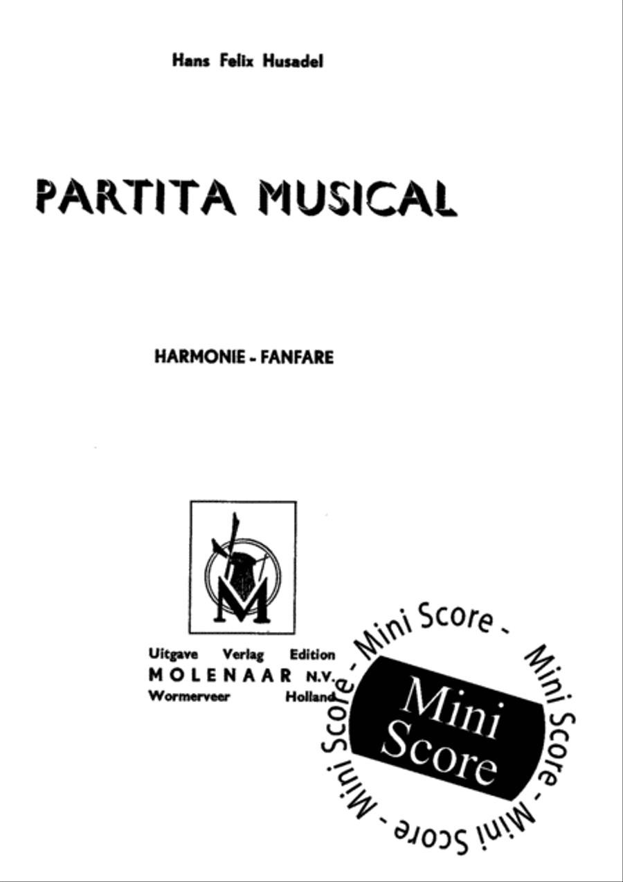 Partita Musical Partita Musical Concert Band scores gallery preview page 3