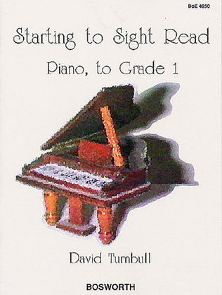 Book cover for David Turnbull: Starting To Sight Read Piano To Grade 1