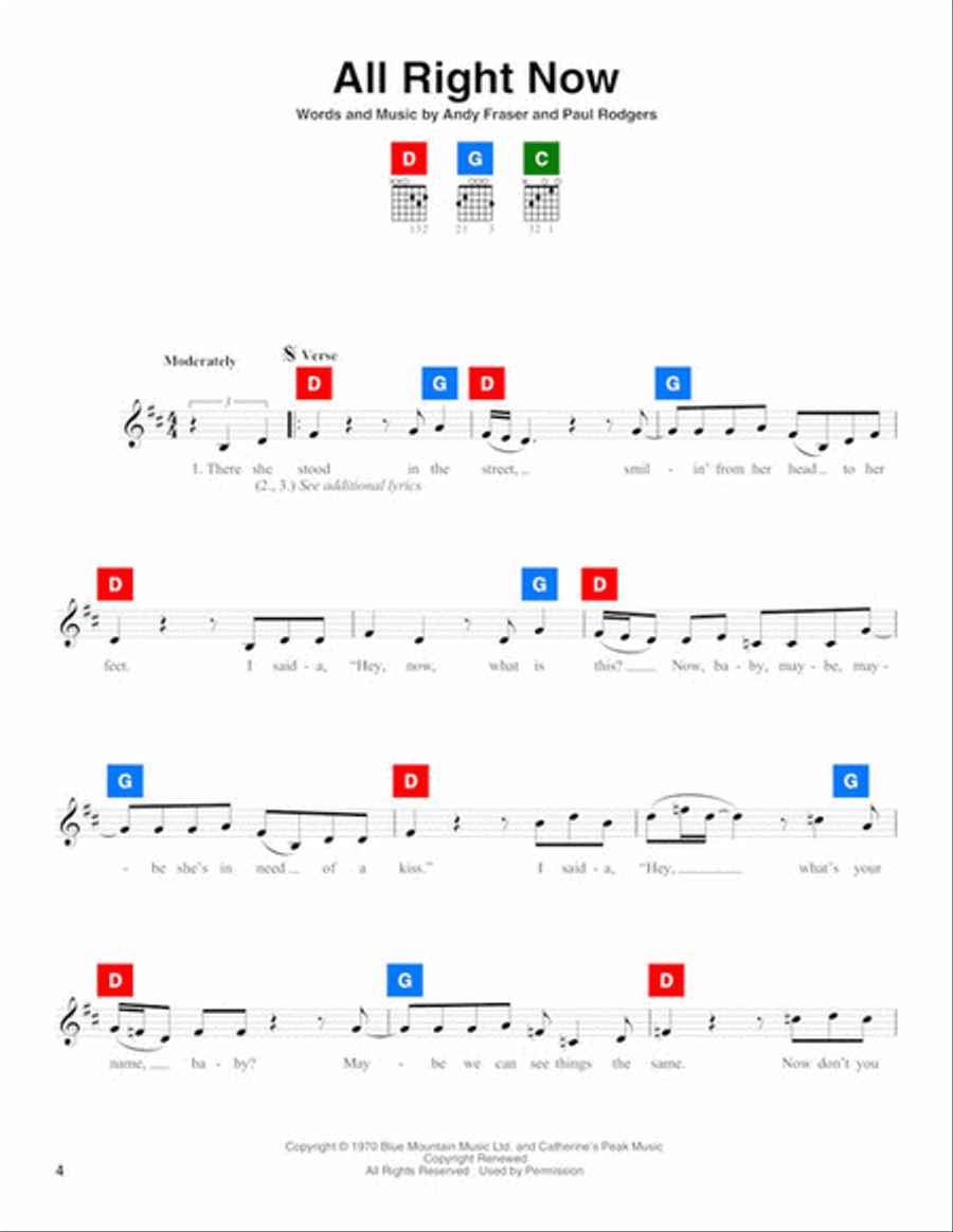 ChordBuddy Songbook – Volume 3 Electric Guitar scores gallery preview page 4