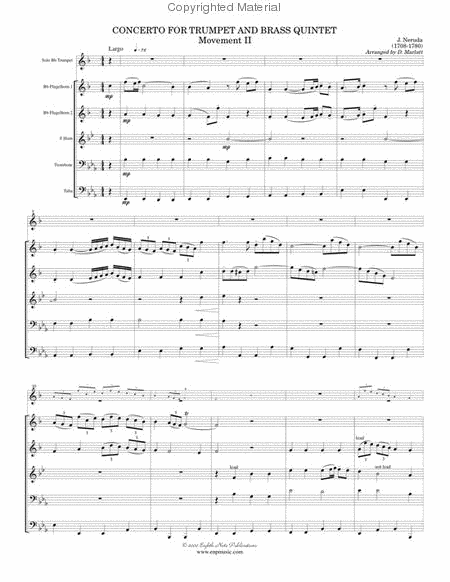 Trumpet Concerto (Movement II)