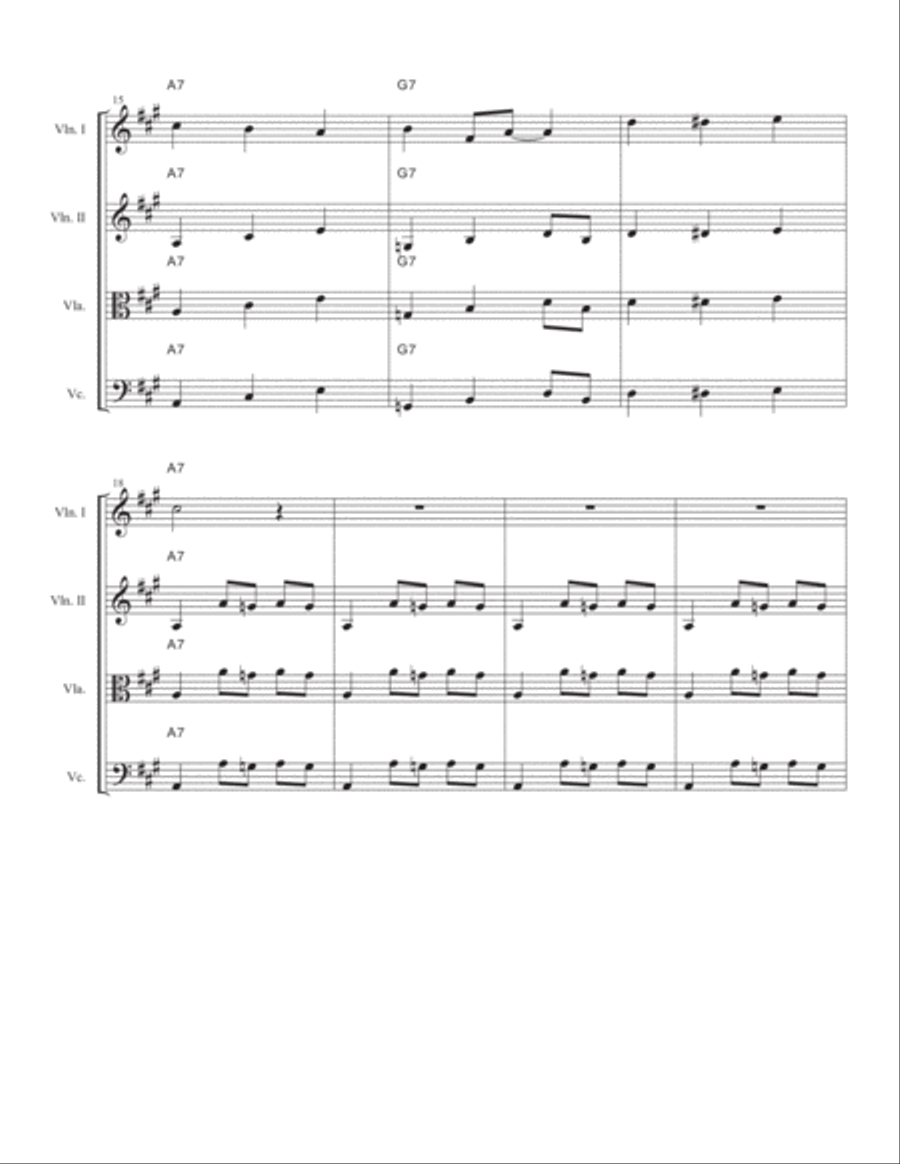 Manic Depression Small Ensemble scores gallery preview page 3