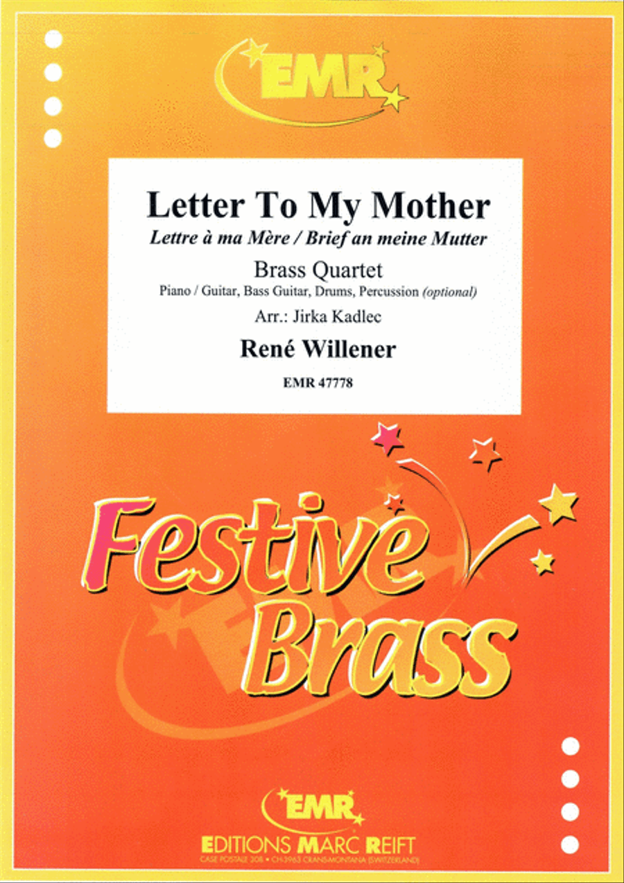 Letter To My Mother Letter To My Mother Trombone scores gallery preview page 1