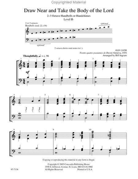 Communion Hymns for Handbells image number null