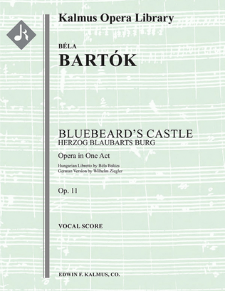 Book cover for Bluebeard's Castle (Herzog Blaubarts Burg)