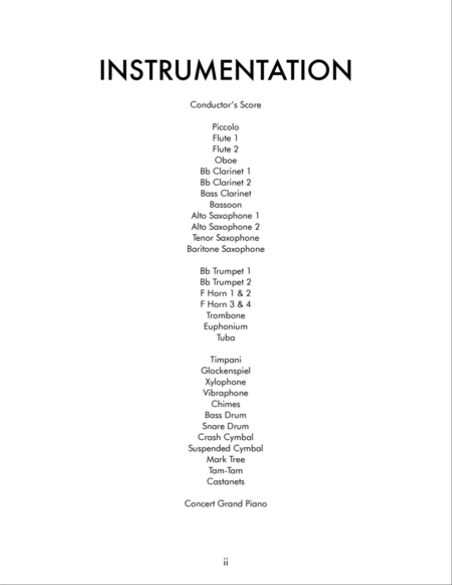 Golden Hour Concert Band scores gallery preview page 4