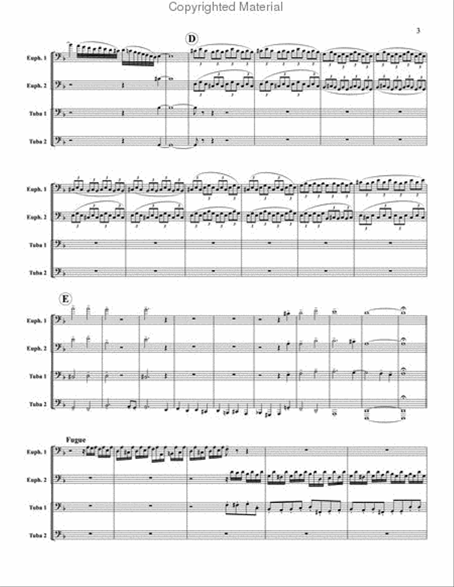 Toccata and Fugue in D Minor EETT scores gallery preview page 4