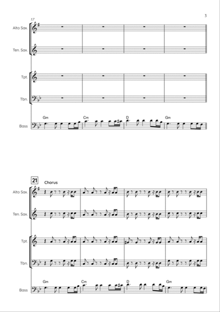Shackles (praise You) Shackles (praise You) Voice scores gallery preview page 5