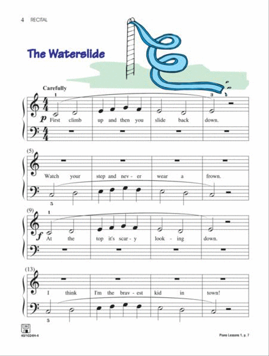 Noona Comprehensive Piano Complete Performer Level 1 Piano Method scores gallery preview page 4