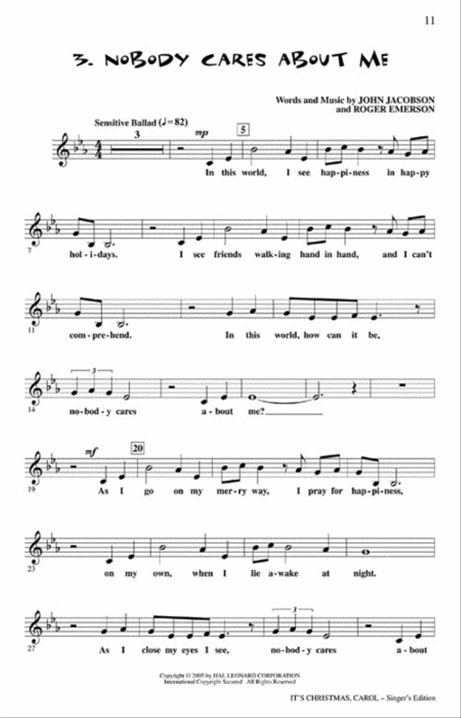 It's Christmas, Carol! It's Christmas, Carol! Choir scores gallery preview page 4