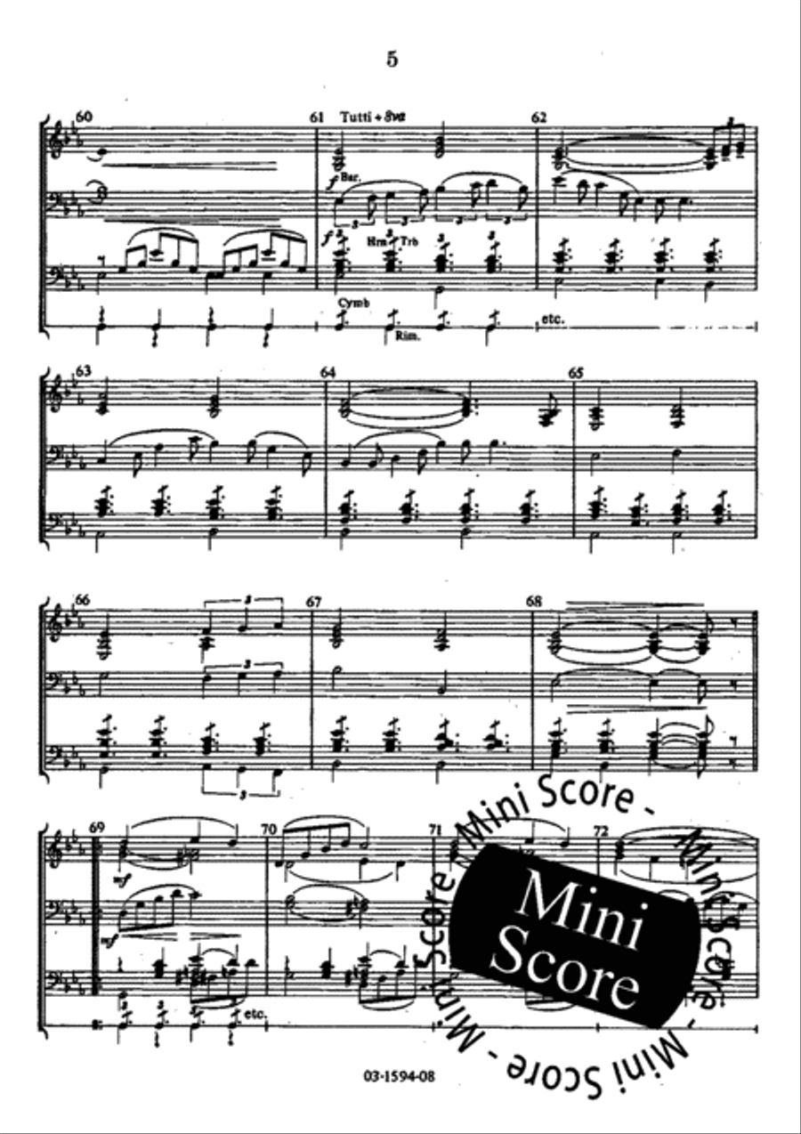 Elvis Selection No.1 Concert Band scores gallery preview page 9
