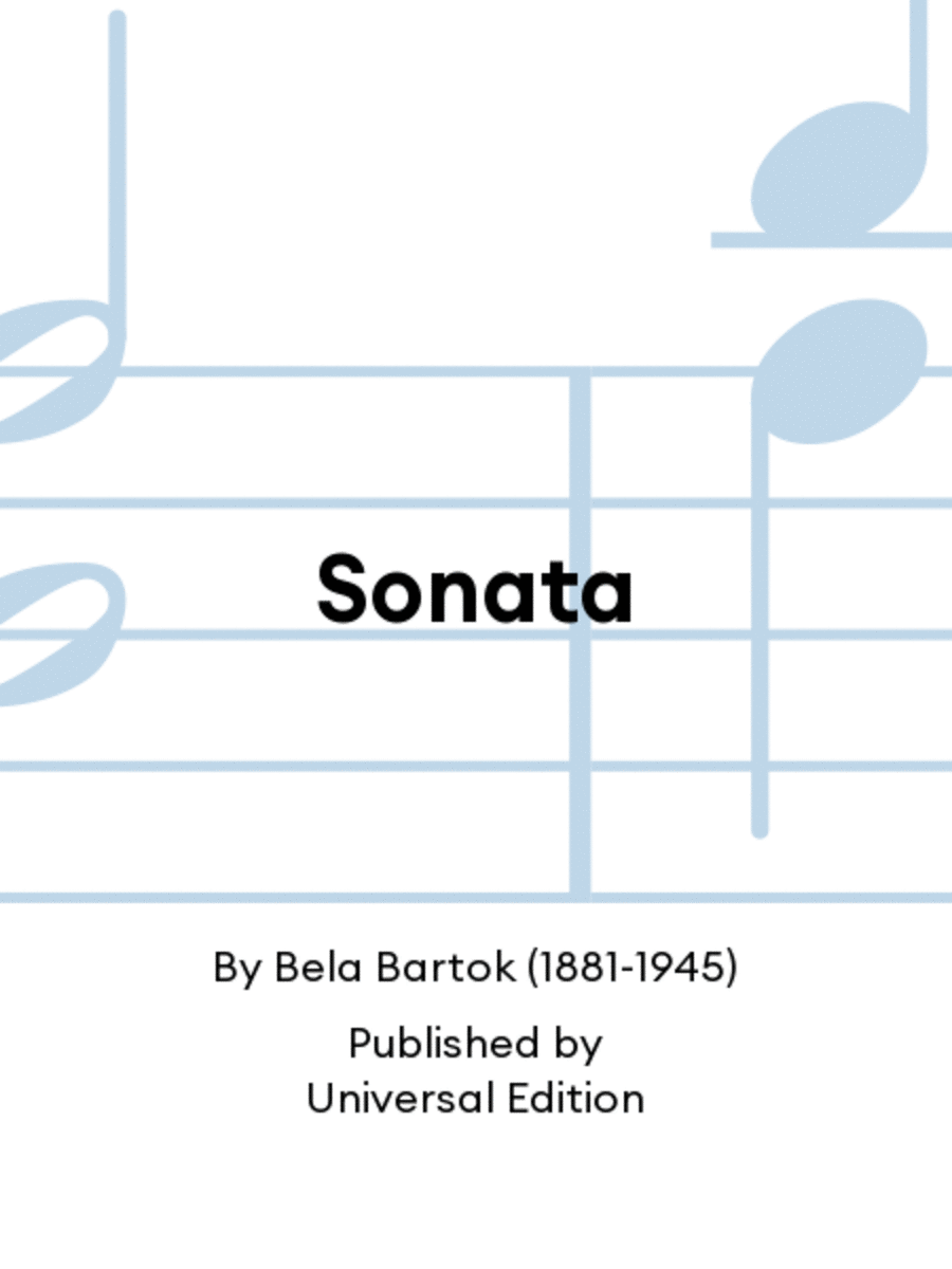 Sonata Piano Solo scores gallery preview page 1