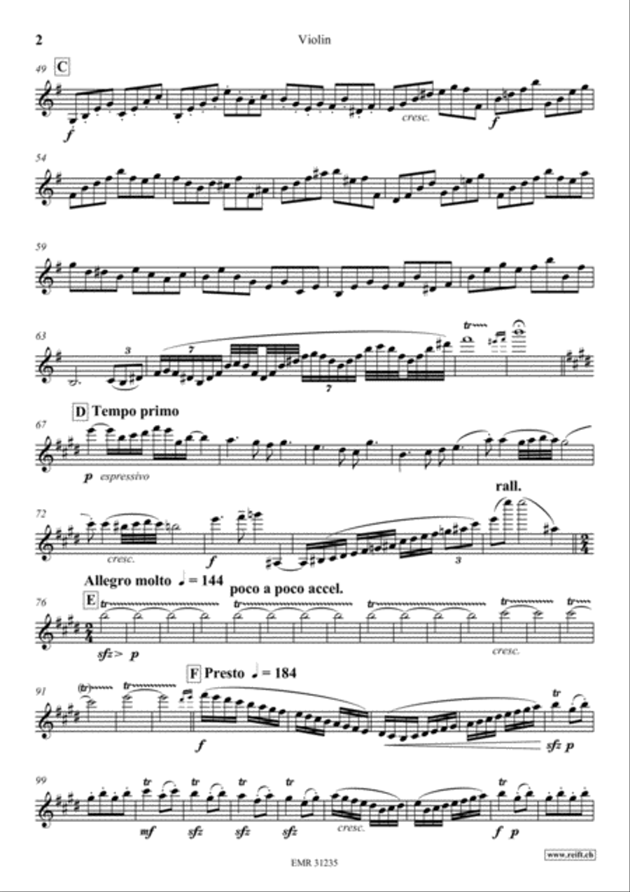Come on, Katie Come on, Katie Violin Solo scores gallery preview page 3