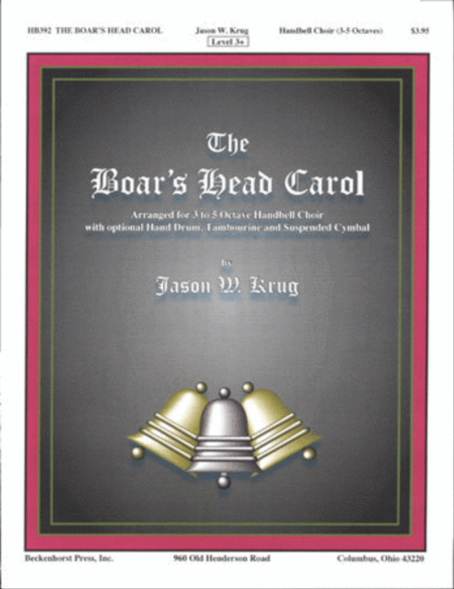The Boar's Head Carol The Boar's Head Carol Choir scores gallery preview page 1