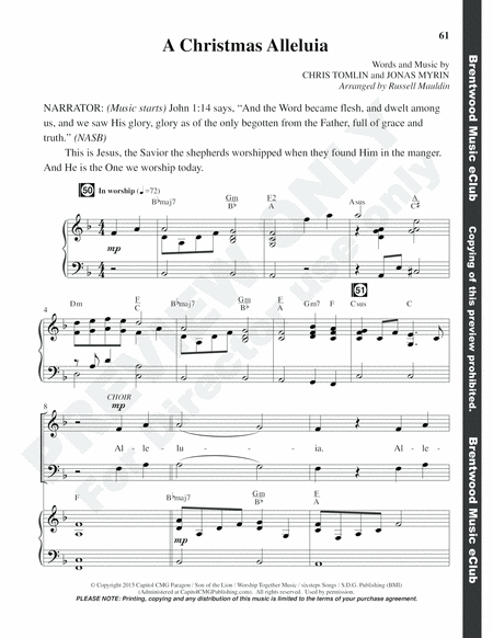 Come Let us Adore (Choral Book) image number null