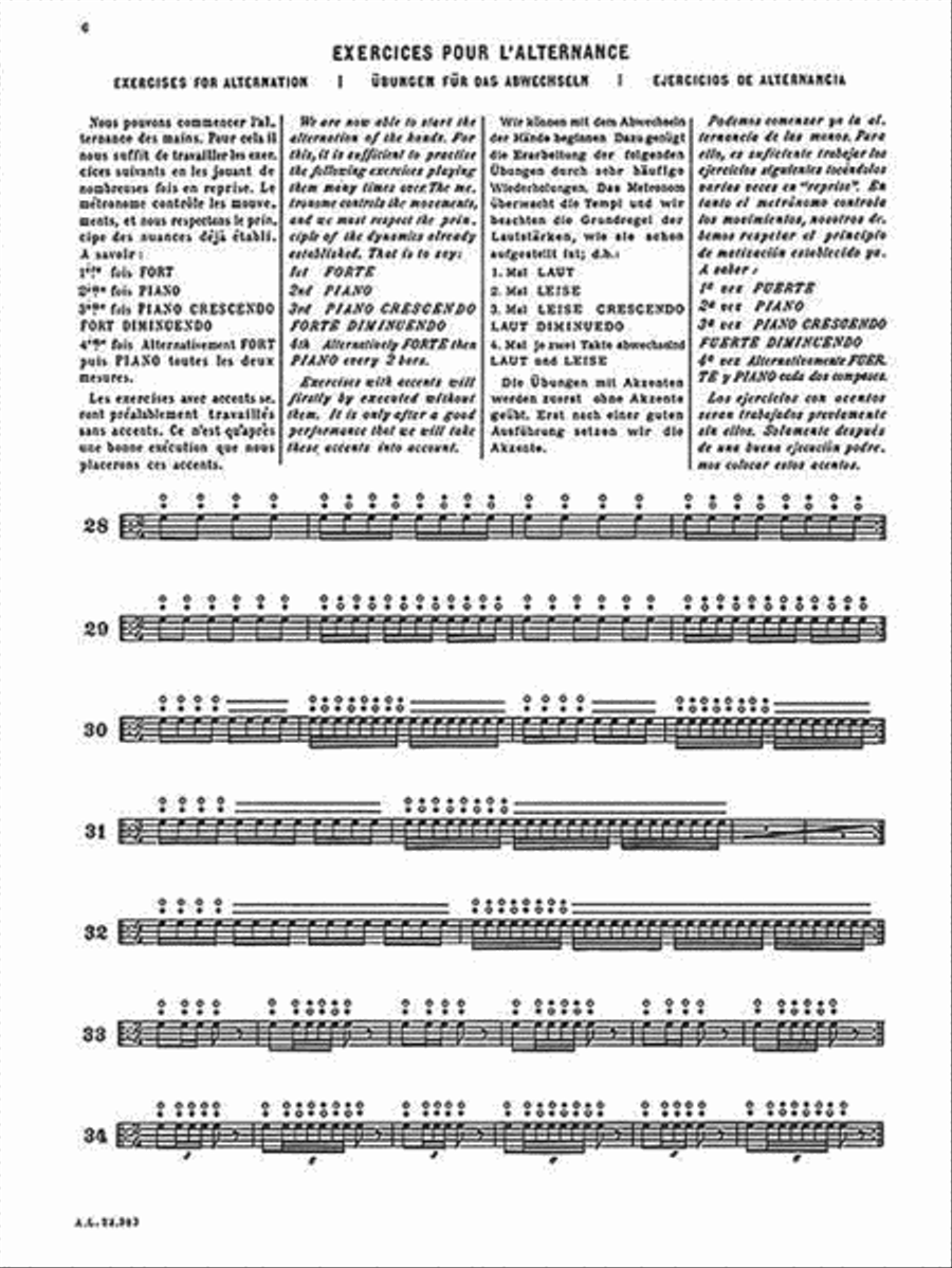 Methode De Caisse-Claire Methode De Caisse-Claire Percussion scores gallery preview page 2