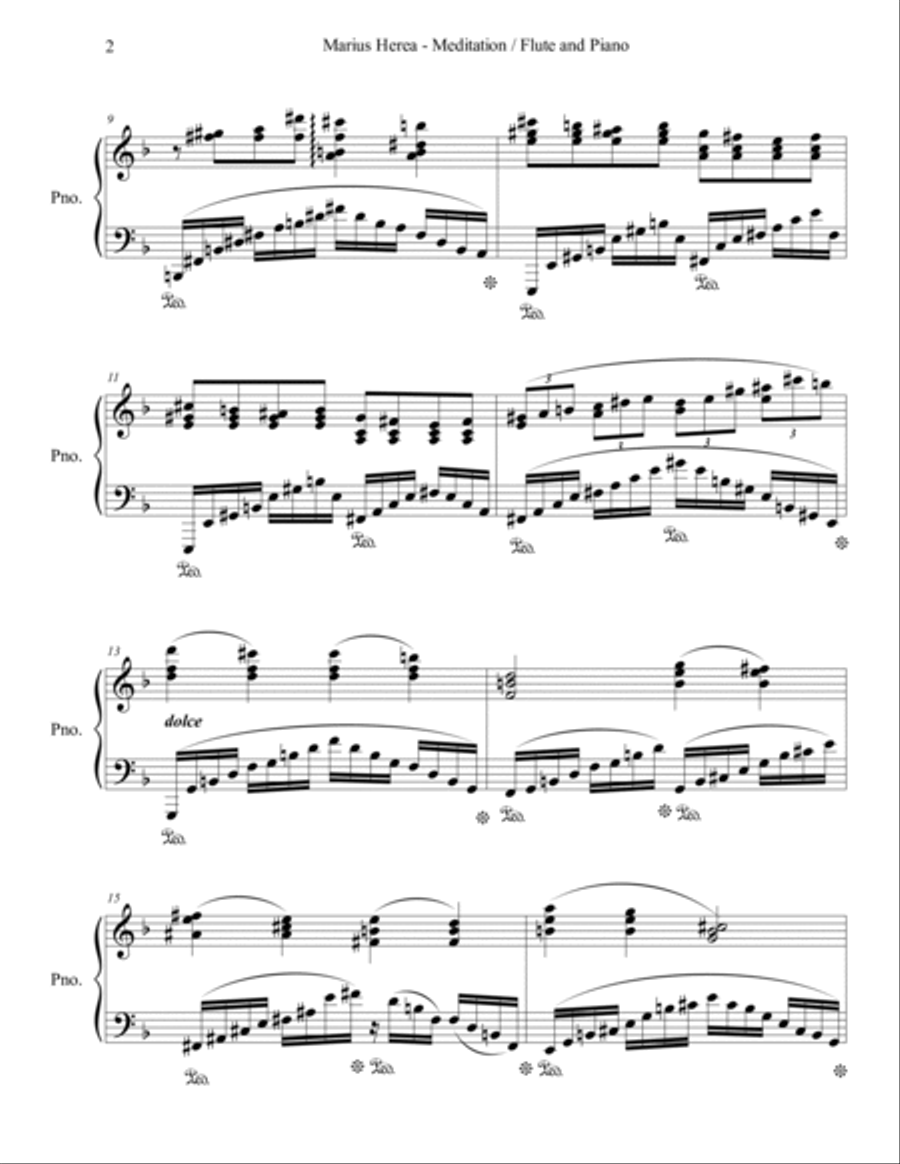 Meditation Small Ensemble scores gallery preview page 2