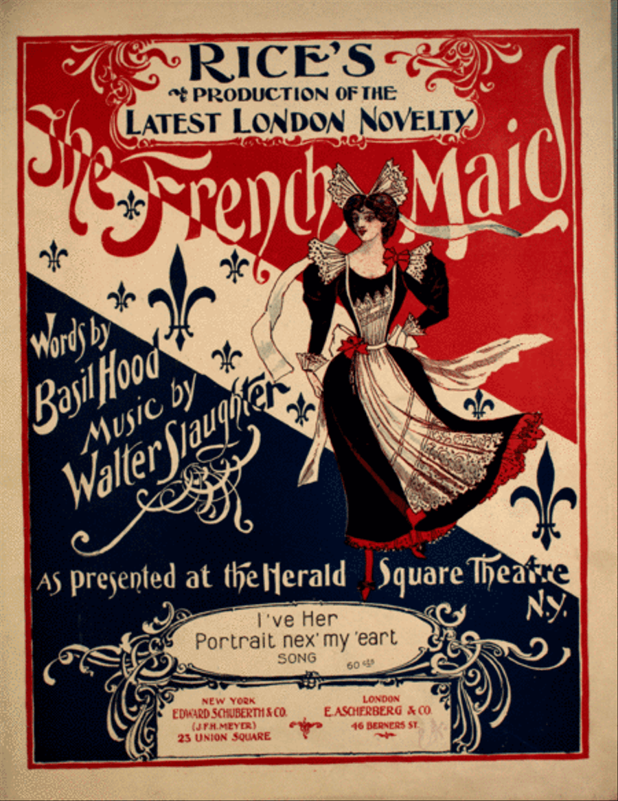 The French Maid. I've Her Portrait Nex' My 'Eart Voice scores gallery preview page 1