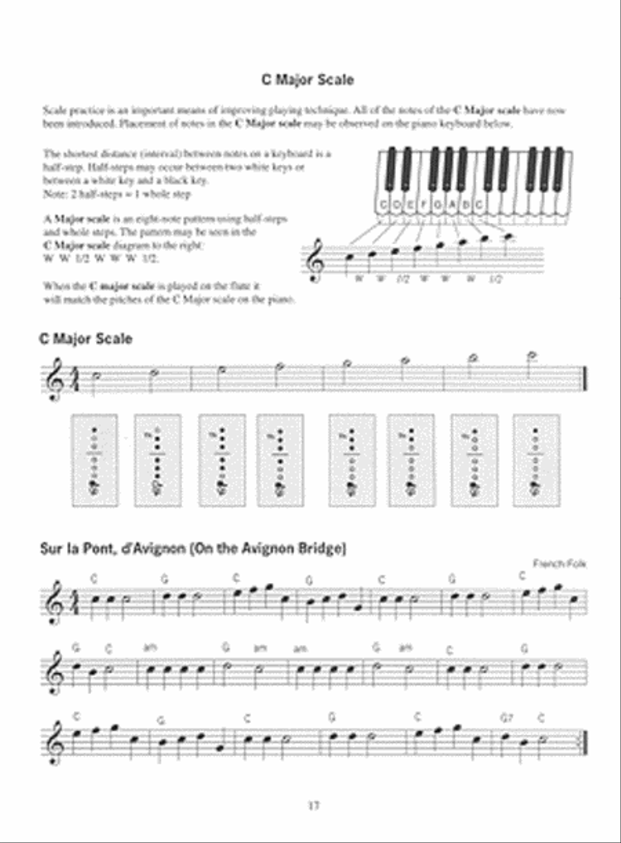 First Lessons Flute Flute scores gallery preview page 4