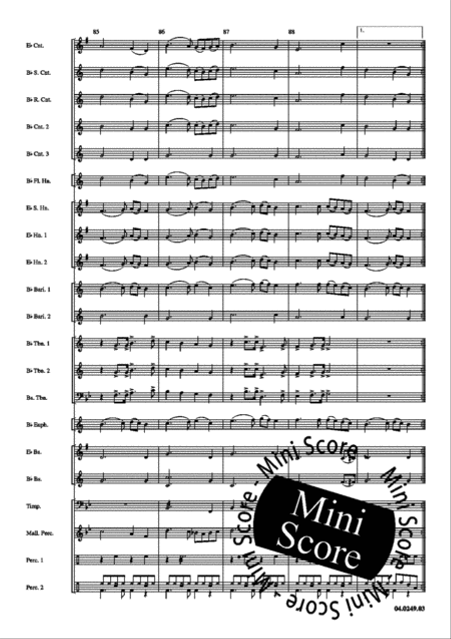 Four Meets Seven Four Meets Seven Brass Band scores gallery preview page 22