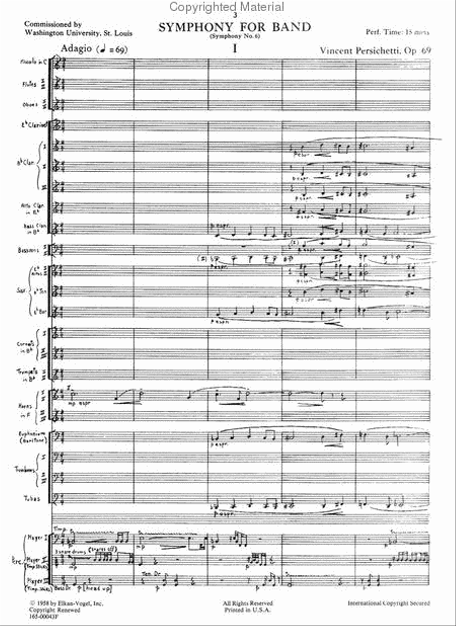 Symphony For Band Concert Band scores gallery preview page 2