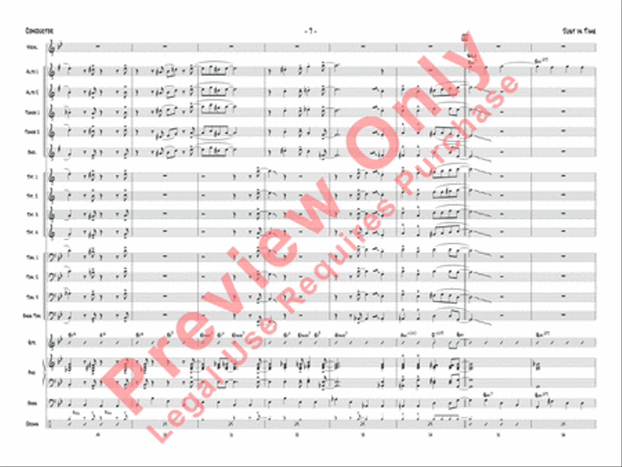 Just in Time Jazz Ensemble scores gallery preview page 22